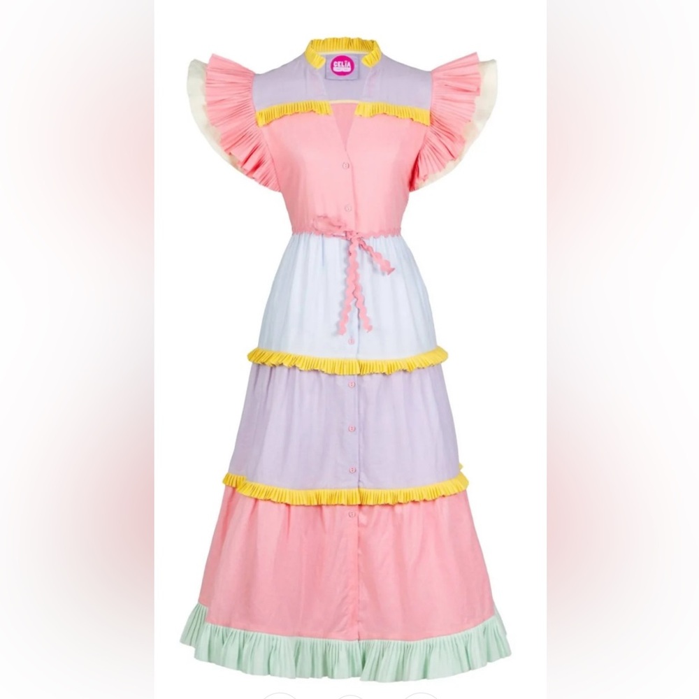 Celia B Aurora Dress in Multi